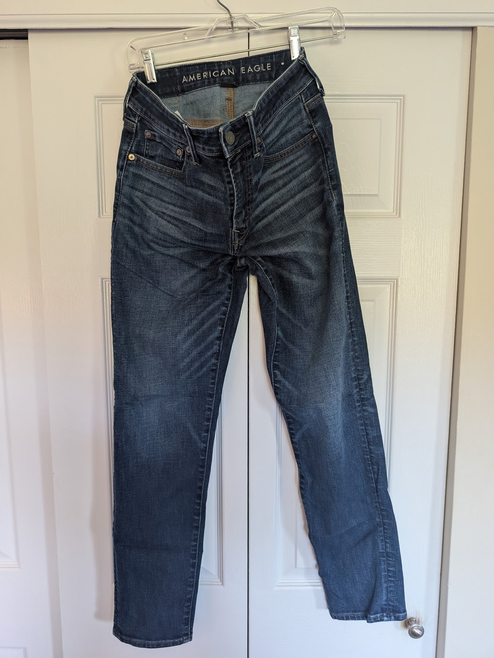 American Eagle Outfitters Men’s Dark Wash Slim Straight Jeans